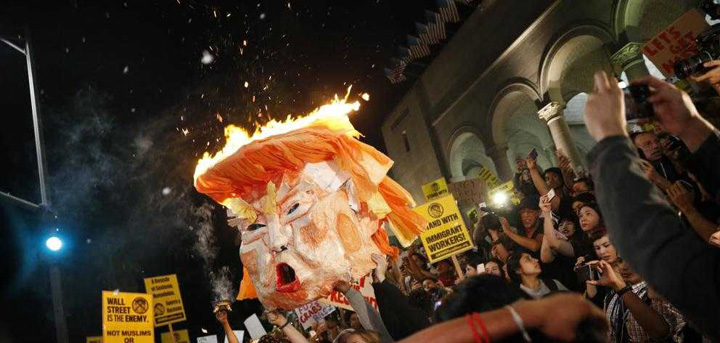 trump-protest - Ziarul National