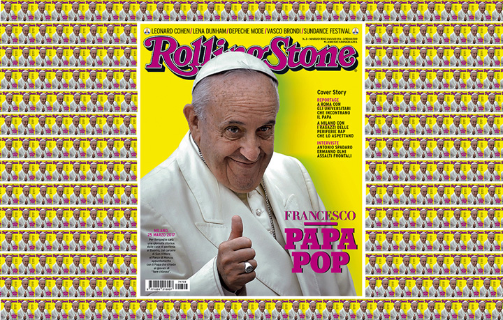 Papa Francisc, “un rocker” pe coperta Rolling Stone!