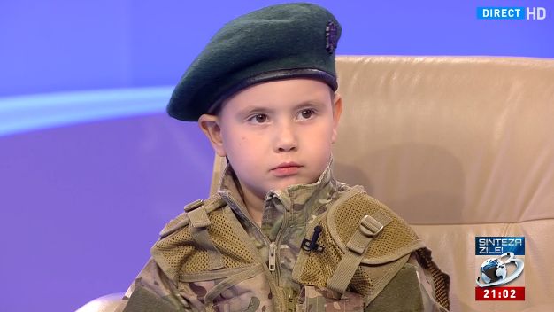 Adrian, pustiul-soldat care recita impresionant „Scrisoarea III” (VIDEO)