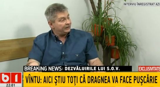 Prezicerea lui Vintu despre Dragnea: „Nu isi da seama ca va face puscarie”