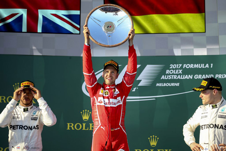 F1: Sebastian Vettel a castigat Grand Prix-ul Australiei