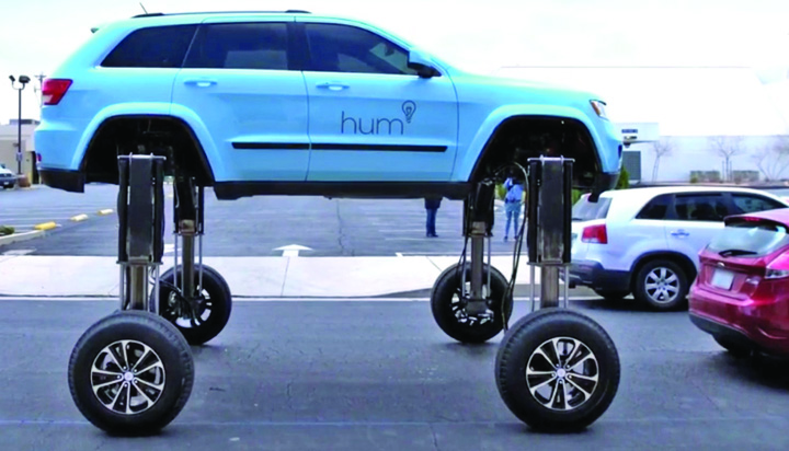 Iata SUV-ul care trece pe deasupra!