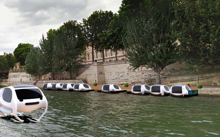 Din vara, taxiuri zburatoare la Paris