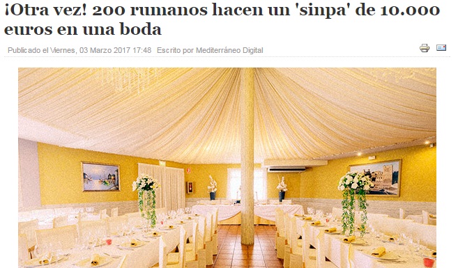 Episodul 2. Alta paguba atribuita unor romani “petrecareti” intr-un local spaniol