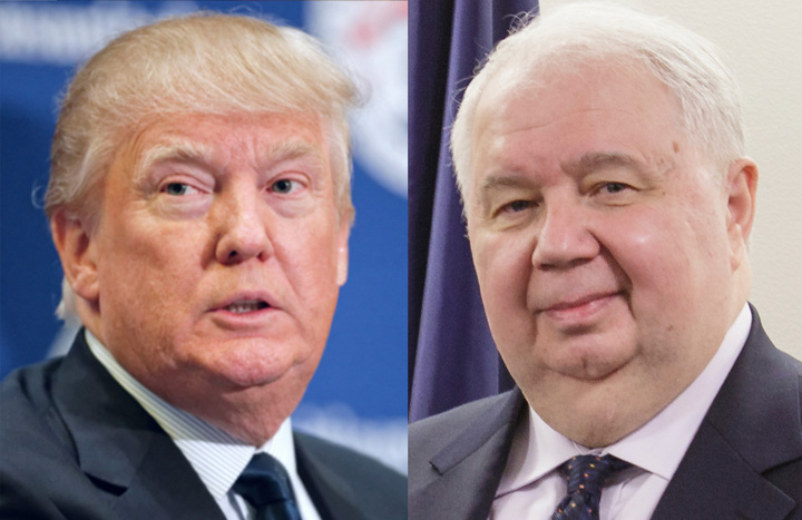 Si Trump s-a dat cu ambasadorul Rusiei?