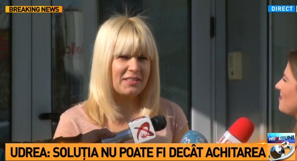 Zi importanta pentru Udrea – asteapta decizia in „Gala Bute”: „solutia nu poate sa fie aceea decat de achitare”