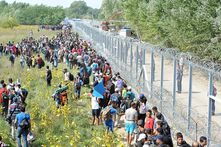 Ungaria ii baga la zdup pe emigranti