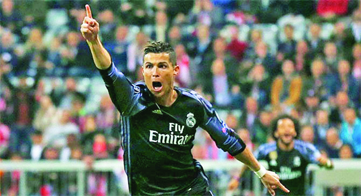 Ronaldo, 100 de goluri in cupele europene