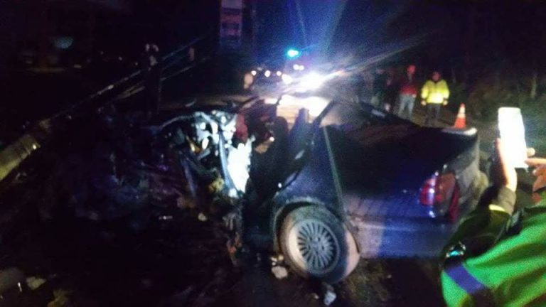 Patru tineri au pierit intr-un cumplit accident rutier, in Bistrita
