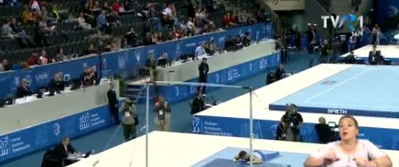 Gimnast accidentat in timpul Europenelor de la Cluj