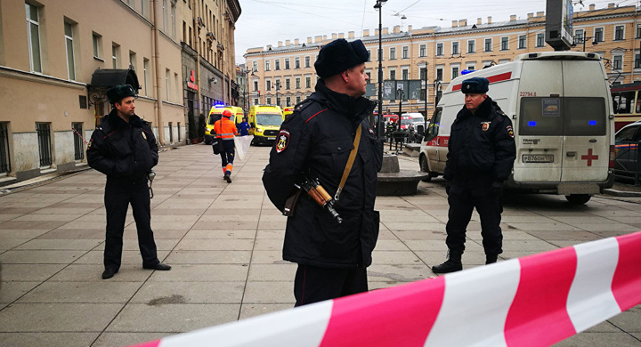 Sankt Petersburg sub teroare