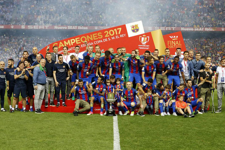 FC Barcelona a castigat Cupa Spaniei