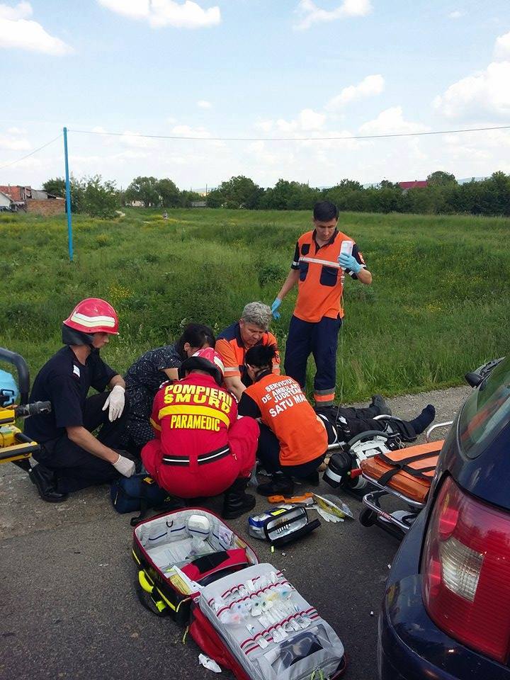 Cumplit accident pe E 81, in Satu Mare