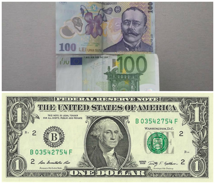 Dolarul s-a dus in cap!