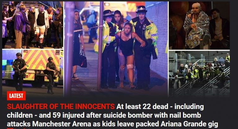 Atac terorist la Manchester: explozie soldata cu 22 morti la concertul Arianei Grande