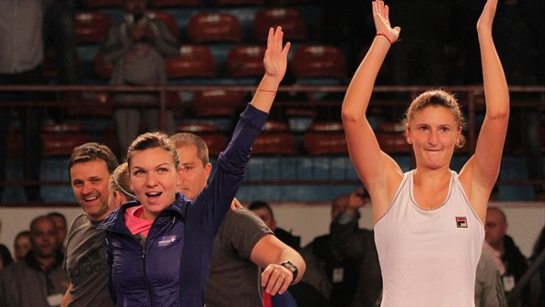 Victorie pentru Halep si Begu, la Madrid