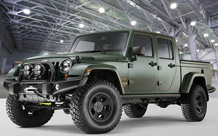 Pazea, vine Jeep Gladiator