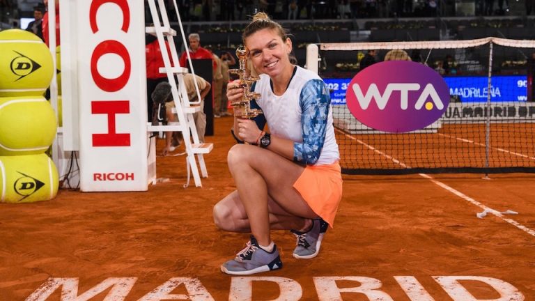 Simona Halep, campioana la Madrid, al doilea an la rand