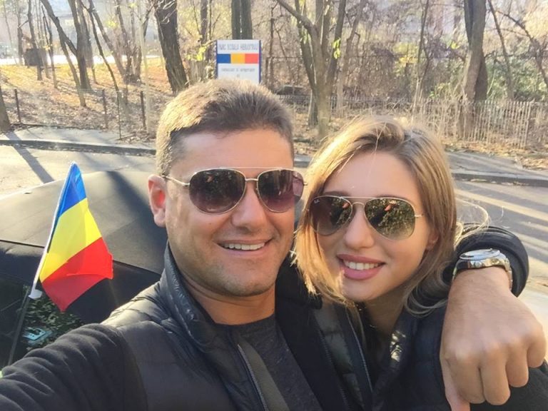 Fratele si iubita, in vizita la Boureanu