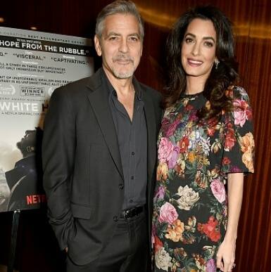 George Clooney e tata de gemeni