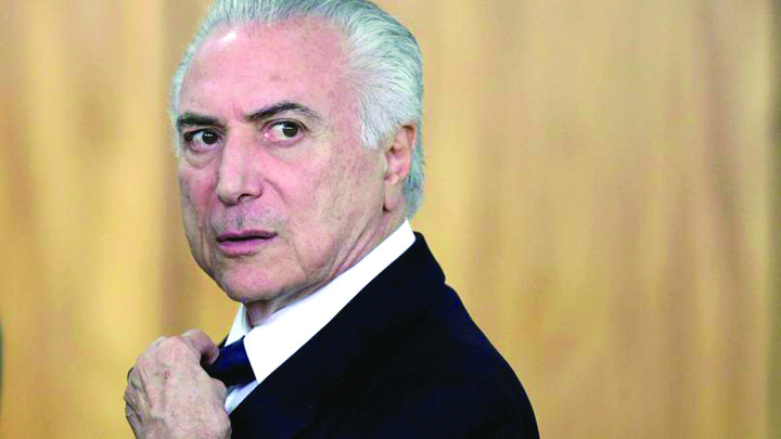 Presedintele Braziliei, acuzat oficial de coruptie