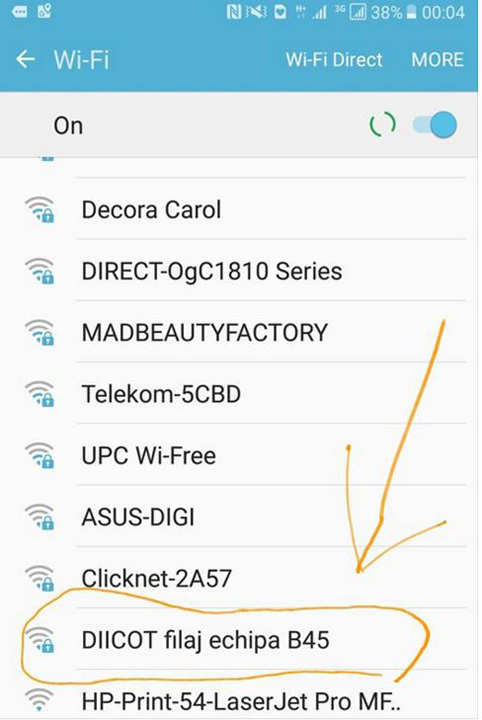 DIICOT are filaj cu Wi-Fi
