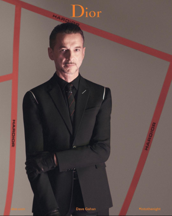 Dave Gahan, noua imagine Dior