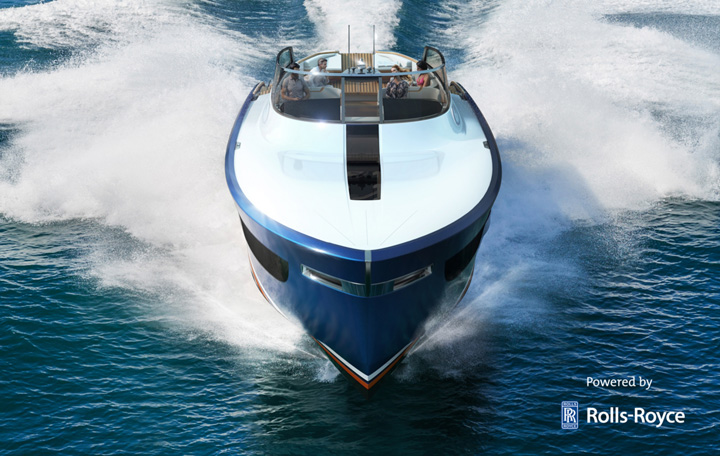 Aeroboat S6, un iaht de la Rolls-Royce