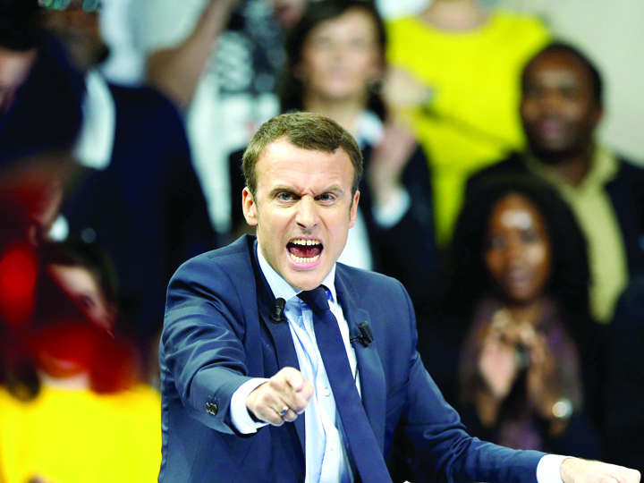 Macron ia totul