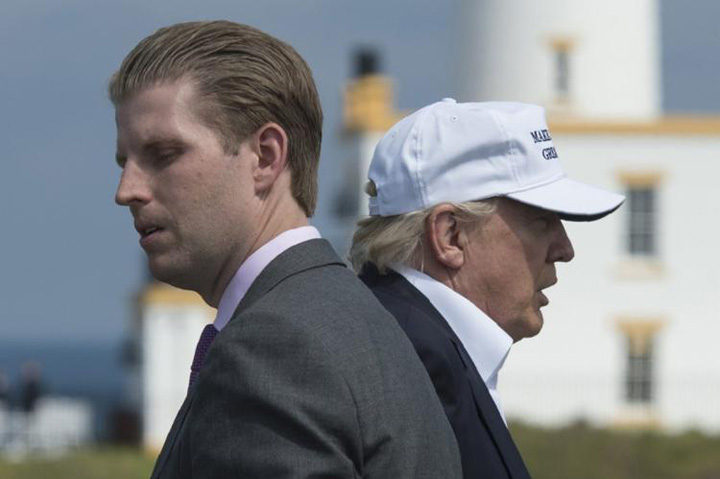 Trump a primit 1,2 milioane de la filantropul de fiu-sau