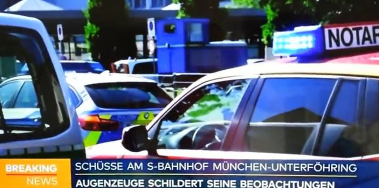 Incident armat intr-o statie de metrou germana: politista impuscata (VIDEO)