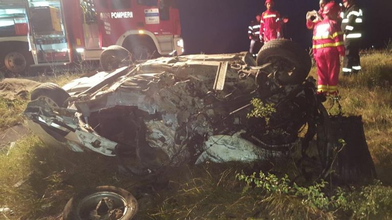 Accident cu trei morti, in Arad