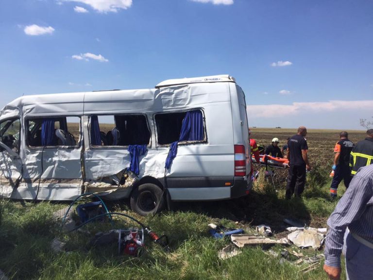 Al doilea deces, dupa accidentul de microbuz din Teleorman