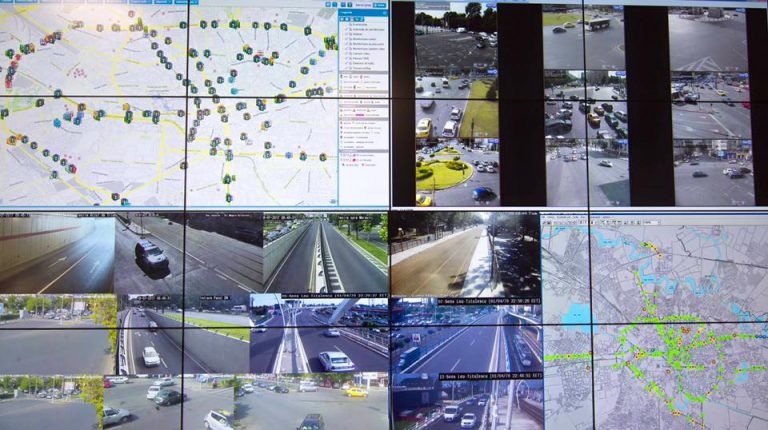 Capitala are Centru de monitorizare a traficului. Cu 280 de camere video
