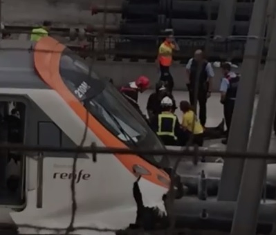 Accident de tren cu zeci de raniti in Spania (VIDEO)
