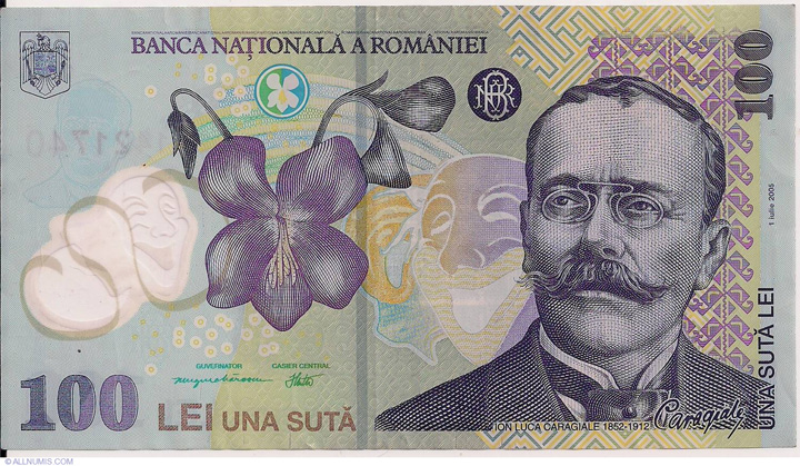 100 de lei, cea mai falsificata bancnota din Romania