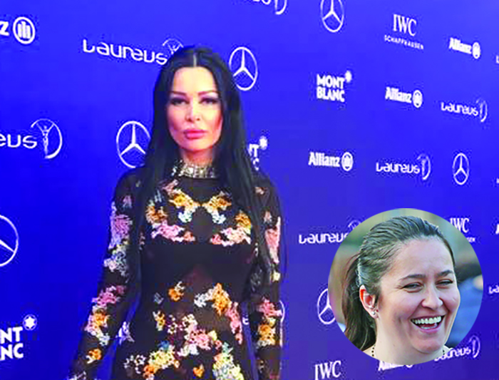 Brigitte sterge pe jos cu Amalia