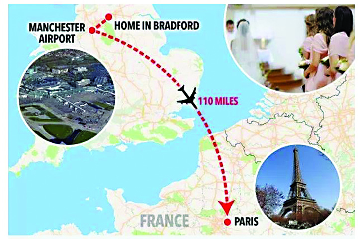 Si-a lasat copiii singuri acasa si a plecat la Paris sa se vada cu un barbat!