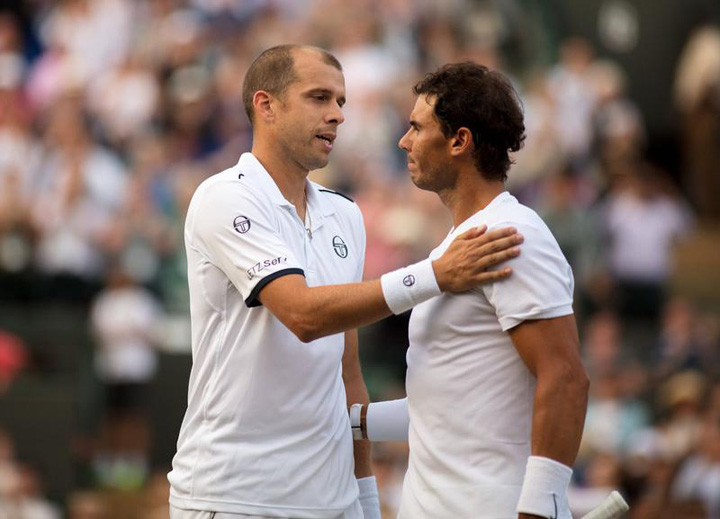 Nadal, iesire trista