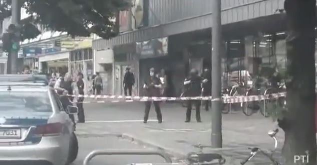 Atac intr-un magazin german: un om a murit/Sunt si persoane ranite (VIDEO)