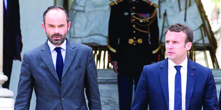 Macron cade in sondaje