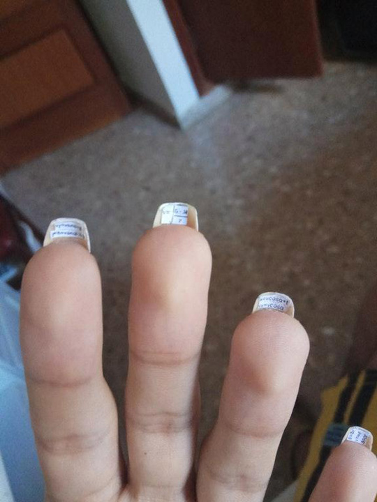 Copiuta de sub unghii