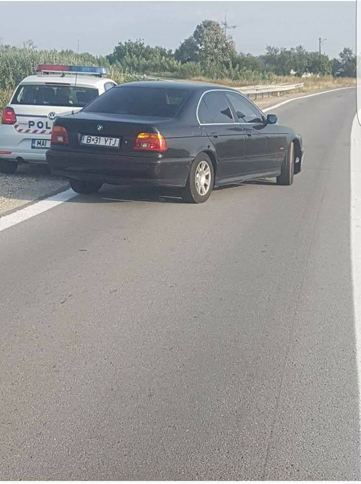 BMW-ul care a bagat spaima-n soferi