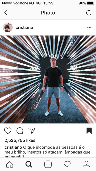 Ronaldo: „Geniul meu deranjeaza!”