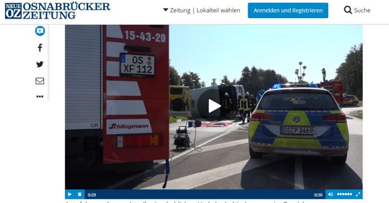Autocar cu romance, accident in Germania: 6 persoane ranite grav