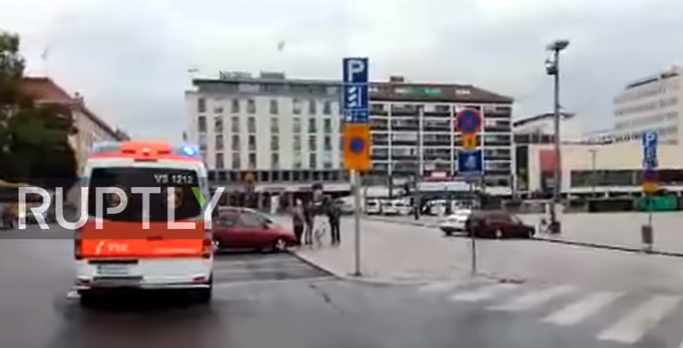 Atacul din piata finlandeza, soldat cu doua decese, anchetat ca act terorist