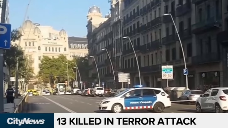 Un singur roman ranit la Barcelona a ramas internat