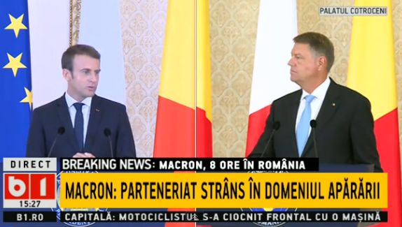 Macron, dupa discutiile de la Cotroceni: Europa Spatiului Schengen nu functioneaza bine
