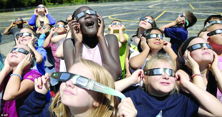 America, blocata de eclipsomanie