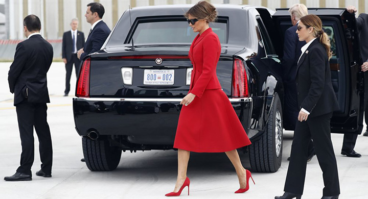 Melania si Ivanka, criticate pentru tocuri